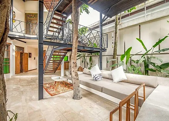 Ba 10 2 Bedroom - Stylish 2-br With Pool, 800m Canggu ホテル バリ島