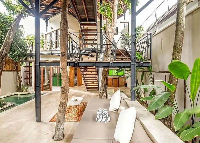 Ba 10 2 Bedroom - Stylish 2-br With Pool, 800m Canggu ホテル