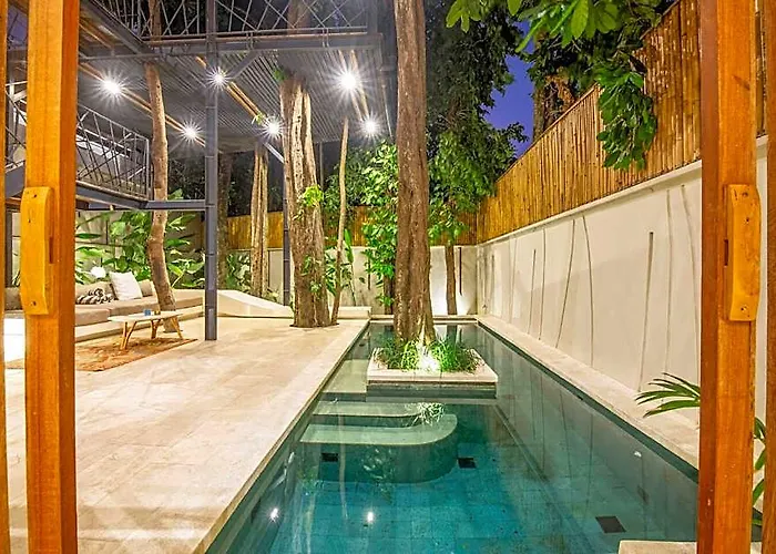 Ba 10 2 Bedroom - Stylish 2-br With Pool, 800m Canggu ホテル *