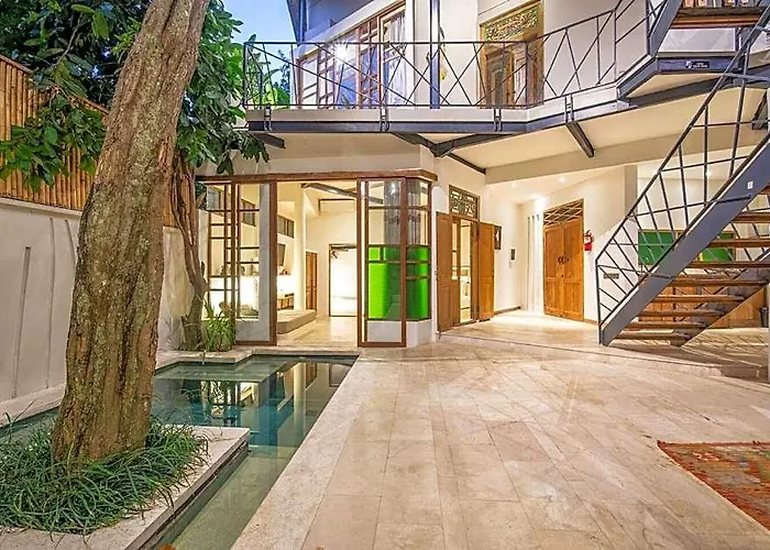 ホテル Ba 10 2 Bedroom - Stylish 2-br With Pool, 800m Canggu バリ島