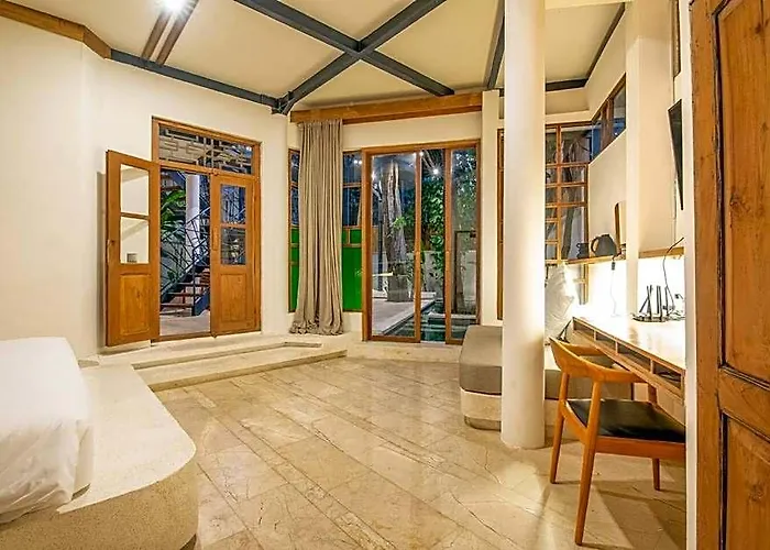 ホテル Ba 10 2 Bedroom - Stylish 2-br With Pool, 800m Canggu バリ島